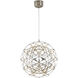 Canada LED 18 inch Chrome Pendant Ceiling Light